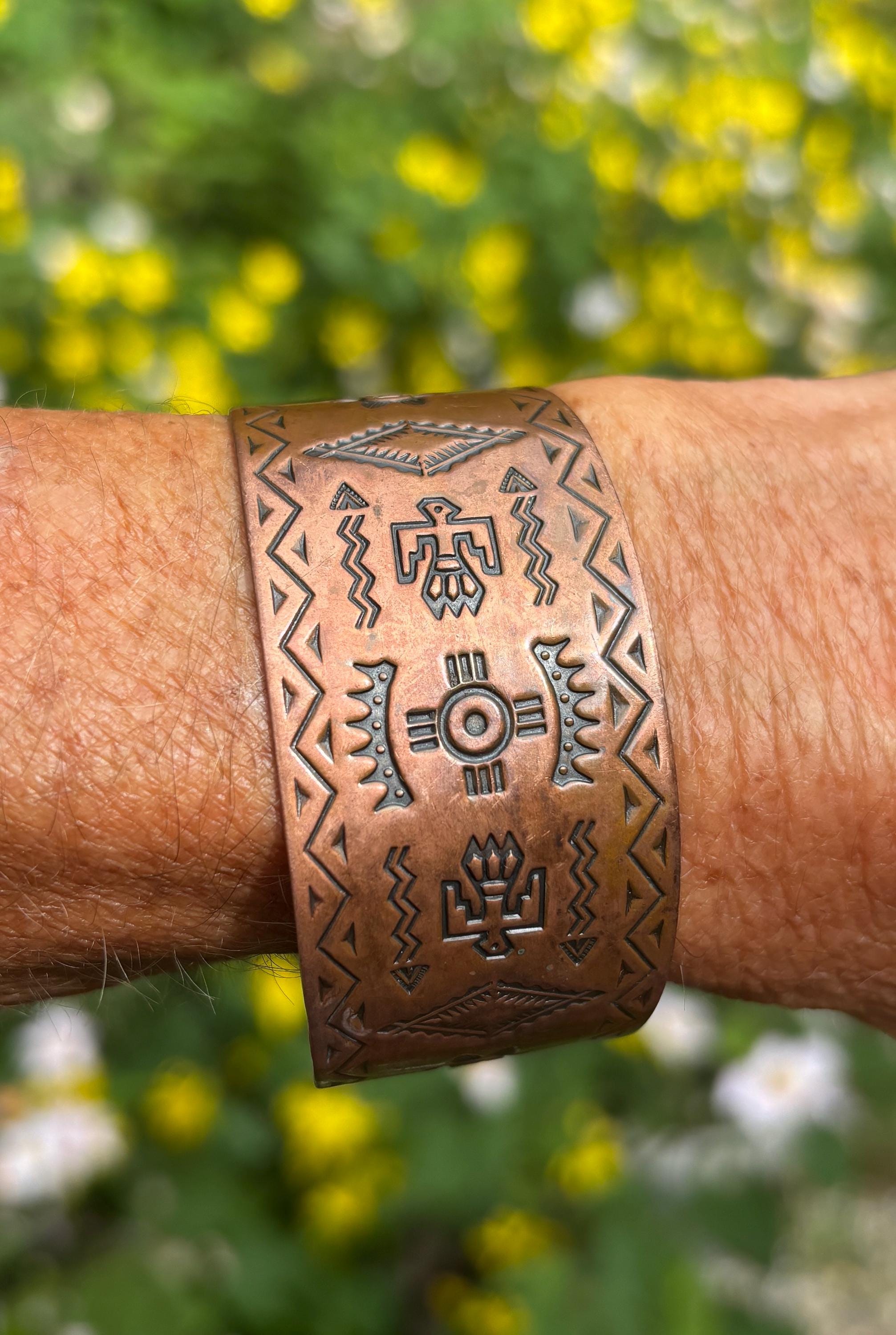 Fred Harvey Bracelet Copper - Etsy