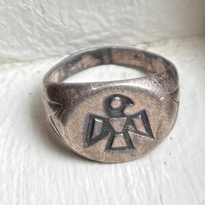 Bell Trading Post Ring Thunderbird - Etsy