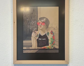 Don't Touch | Framed Fine Art Print