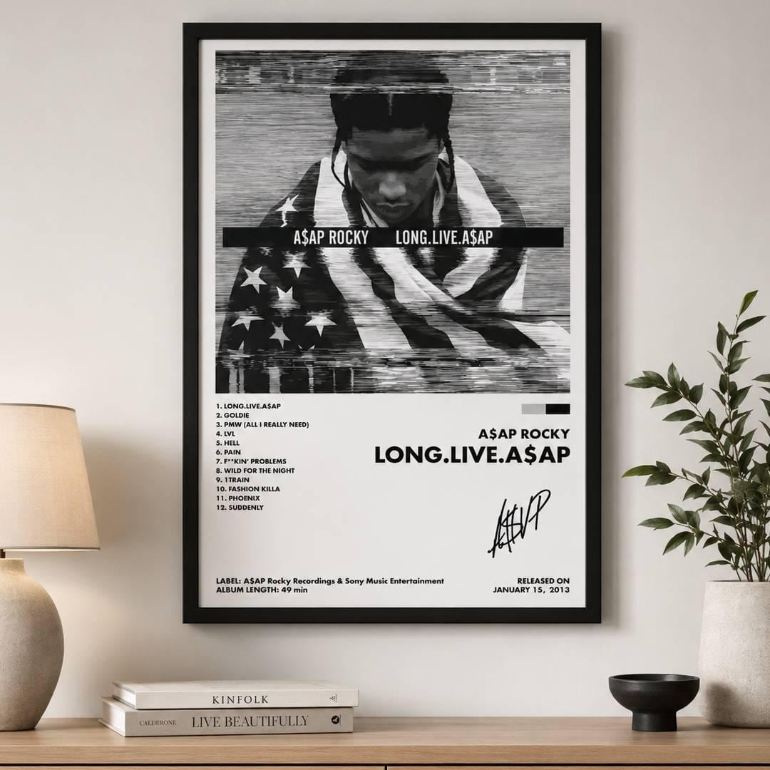 Asap rocky poster - Etsy 日本