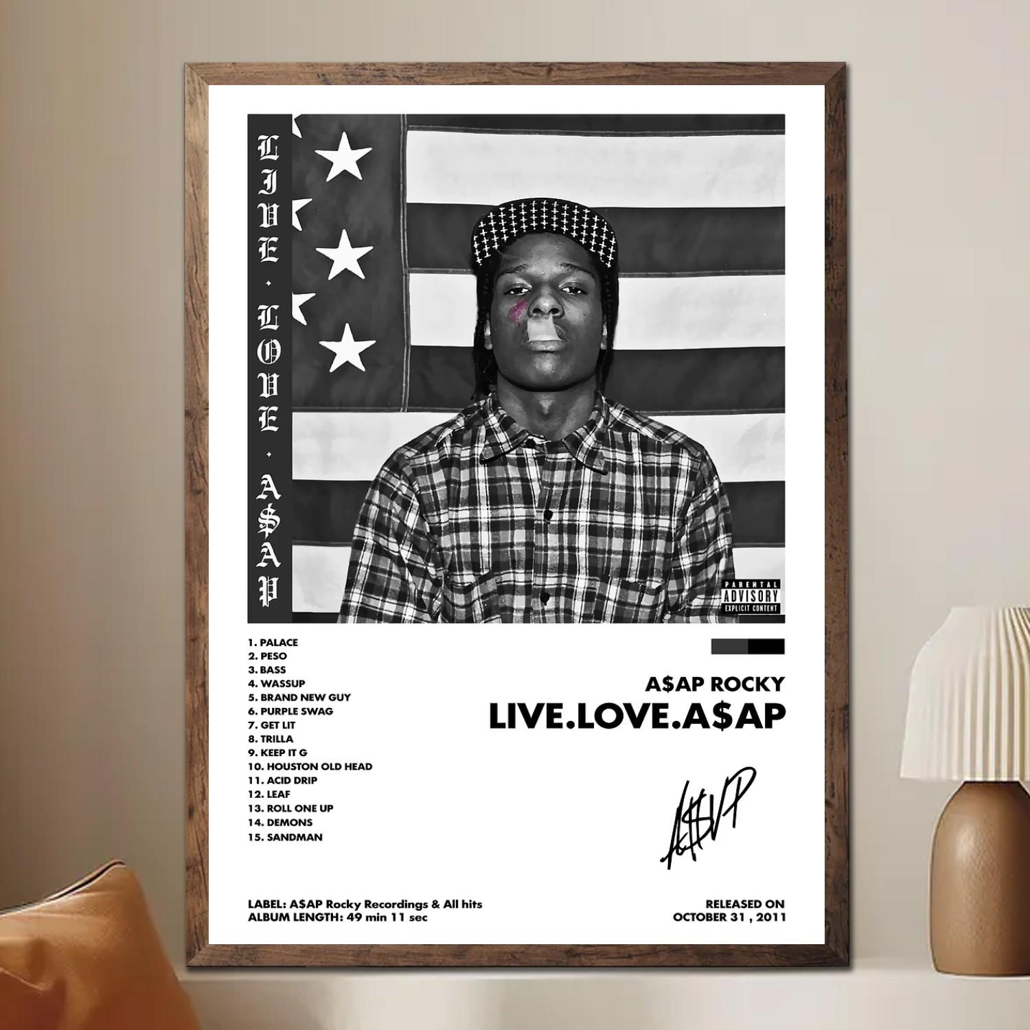 Asap rocky poster - Etsy 日本