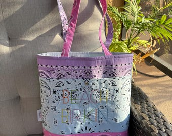 Bandana Beach Bag