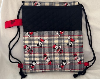 Disney Quilted Drawstring Backpack