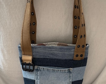 Denim Tote Bag