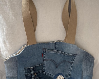 Denim Tote Bag