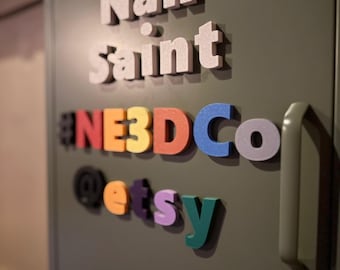 Magnetic Alphabet Letters & Numbers
