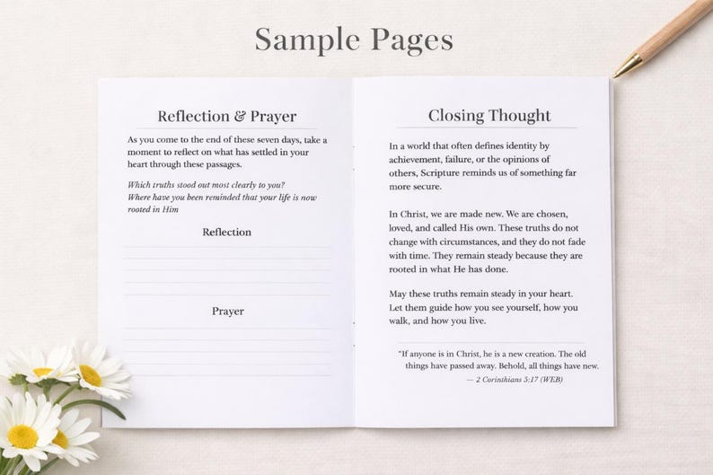 Growing in Faith | 6 Scripture Writing Plans | Christian Devotional PDF ...