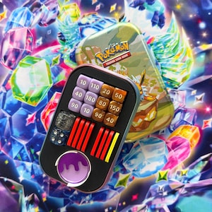 Pokémon Mini Tin Organizer for Two Players | 3D Druck | Ability & Support Marker | TCG Zubehör