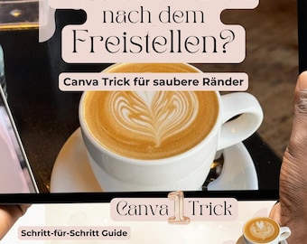 Canva trick for clean cutouts | Remove blurry edges & make images more realistic | Etsy product image tutorial