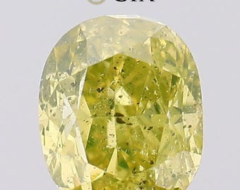 1.00 Ct Cushion Cut Fancy Deep Brownish Yellow Diamond, GIA Certified