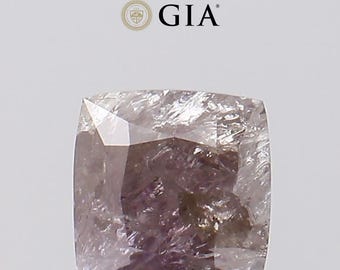 1.19 CT Fancy Pinkish Brown Cushion Cut Diamond, GIA Certified, Wedding Ring