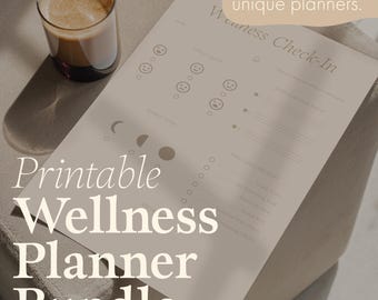 Life Reset Planner Printable | Organised Daily Weekly Monthly Planner | A4 PDF
