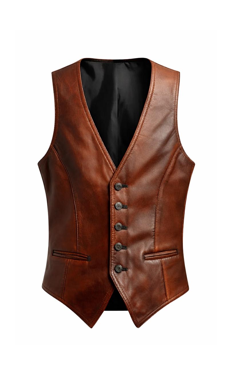 Formal Leather Vest - Etsy Formal Leather Vest - Etsy