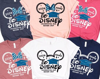 Custom Disneyland Grad Trip 2026 Shirts, Personalized Disneylandland Graduation Shirt, Custom Disneylandland Senior 2026 Shirt, Grad Shirt