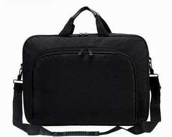 Nylon Laptop Bag – Business Computer Handbag, Shoulder Case 15.6”/17”
