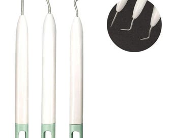 Juego de 3 herramientas para deshierbar vinilo para proyectos de manualidades con Cricut y Silhouette.