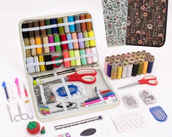 Complete Sewing Kit: Multi-Function Tools for Quilting, Embroidery, Travel, Repairs