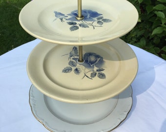 Serviteur - Présentoir à gâteaux - Stand cake 3 tier - Vintage stand cake