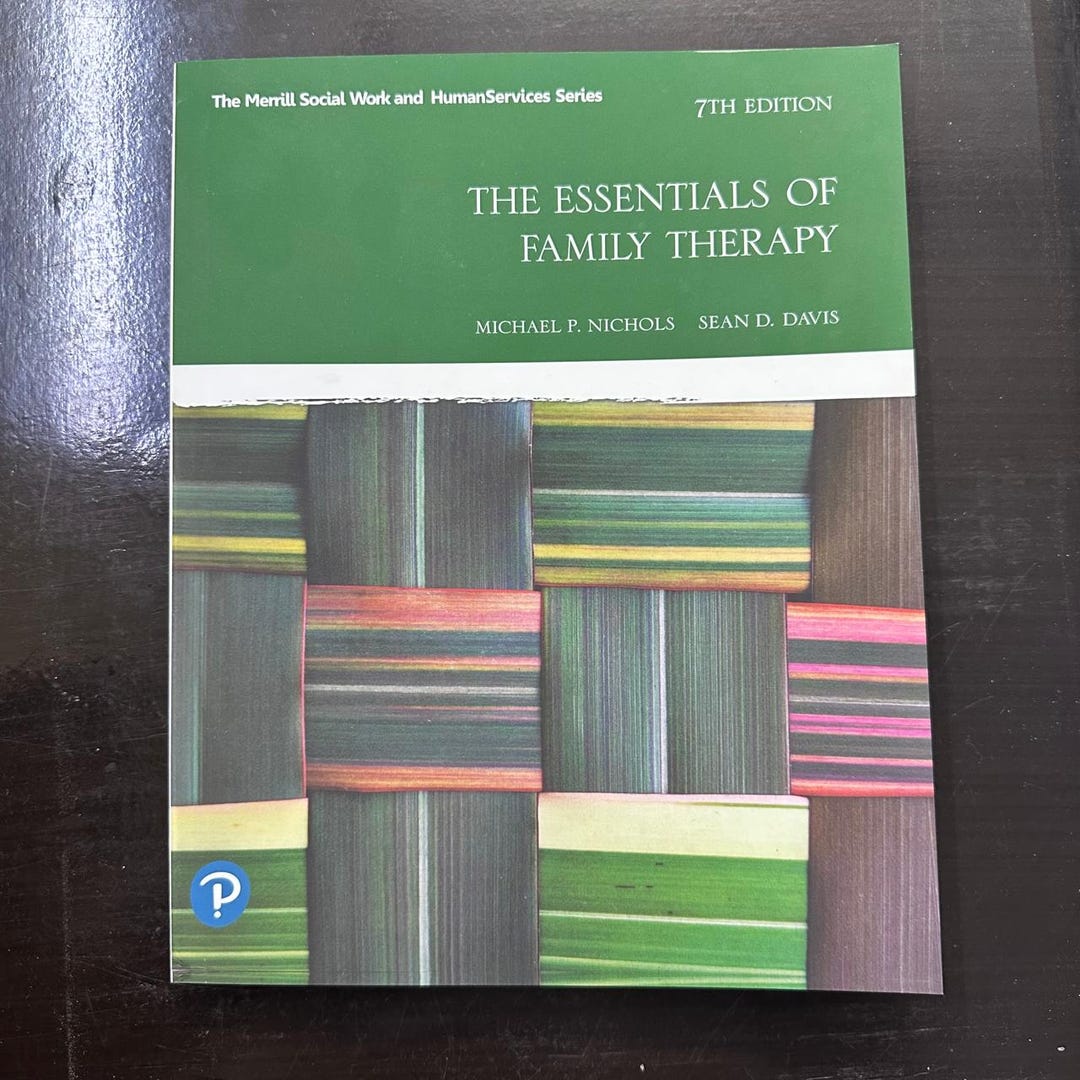 Essentials of Family Therapy, the (the Merrill Social Work and Human Services) 7th Edition - Etsy