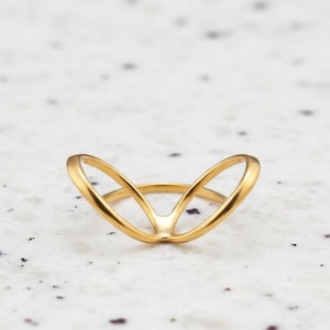 Adjustable Brass Arthritis Ring Set | Hypermobility Support Jewelry