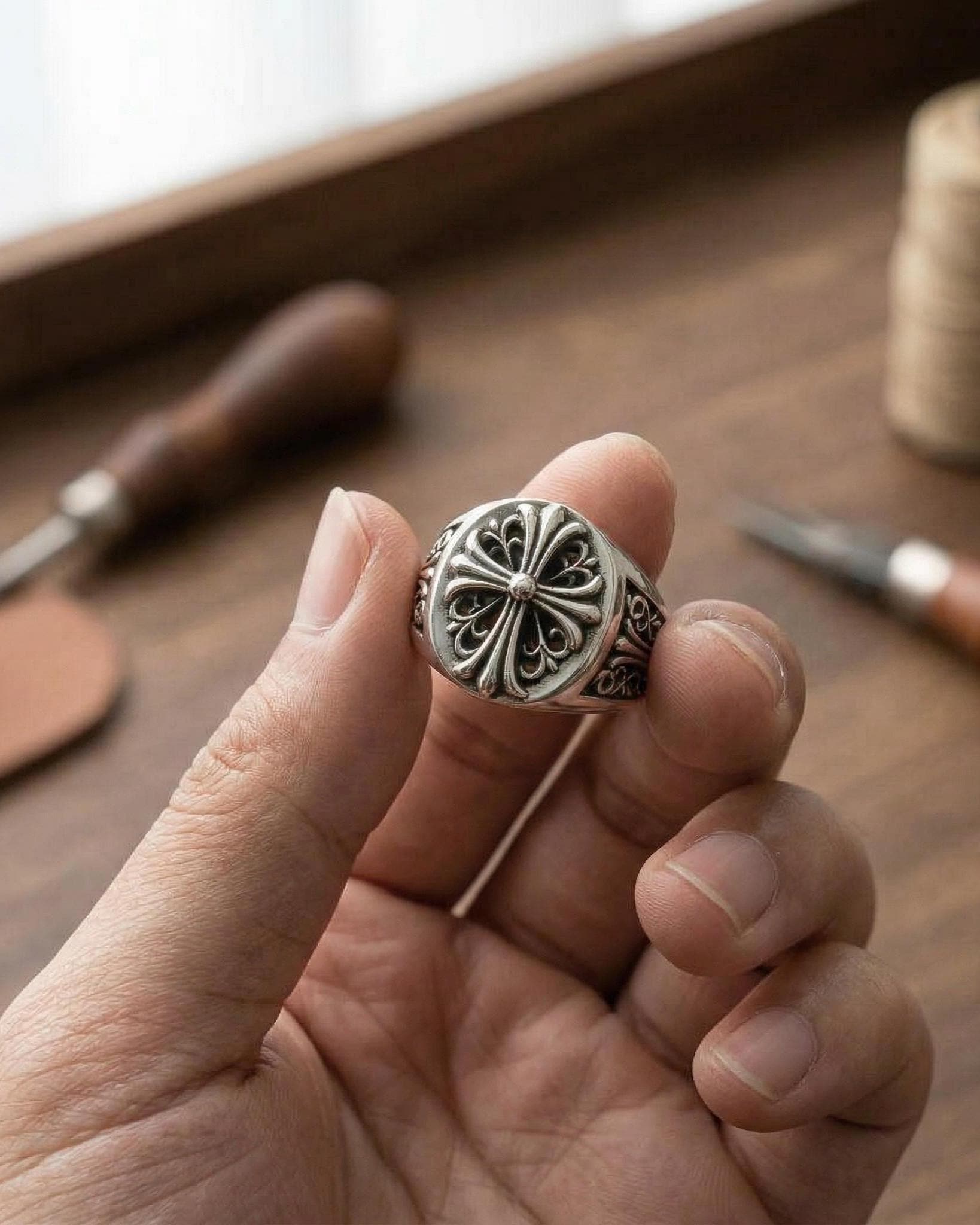 Chrome hearts ring - Etsy 日本