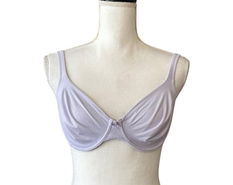 Vintage Victoria's Secret Unlined Underwire Bra SZ 36C in Light Purple