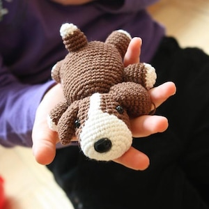 Jouet amigurumi au crochet pour chien MOTIF/Tutoriel : PDF imprimable | Téléchargement instantané | En anglais