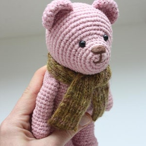 Amigurumi Bear Toy Pattern: Crochet PDF Tutorial | Instant Download | Printable | In English