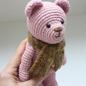 Amigurumi Bear Toy PATTERN Crochet PDF Tutorial Instant Download, In English, Printable image 4