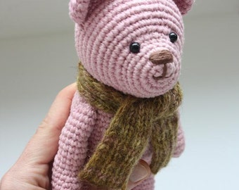 Amigurumi Bear Toy Pattern, Crochet PDF Tutorial, Instant Download, Printable PDF Pattern, In English
