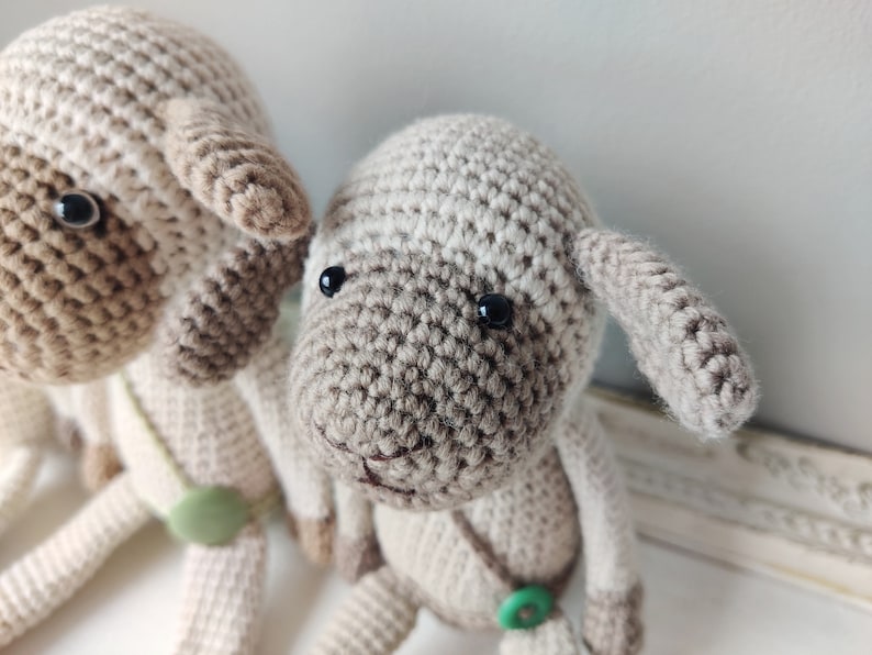 Crochet PATTERN Sheep Toy Amigurumi Lamb Tutorial Instant Download in English US Crochet terms image 10
