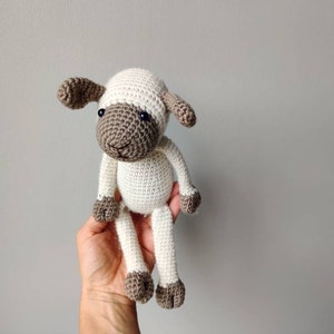 Crochet PATTERN Sheep Toy Amigurumi Lamb Tutorial Instant Download in English US Crochet terms image 8