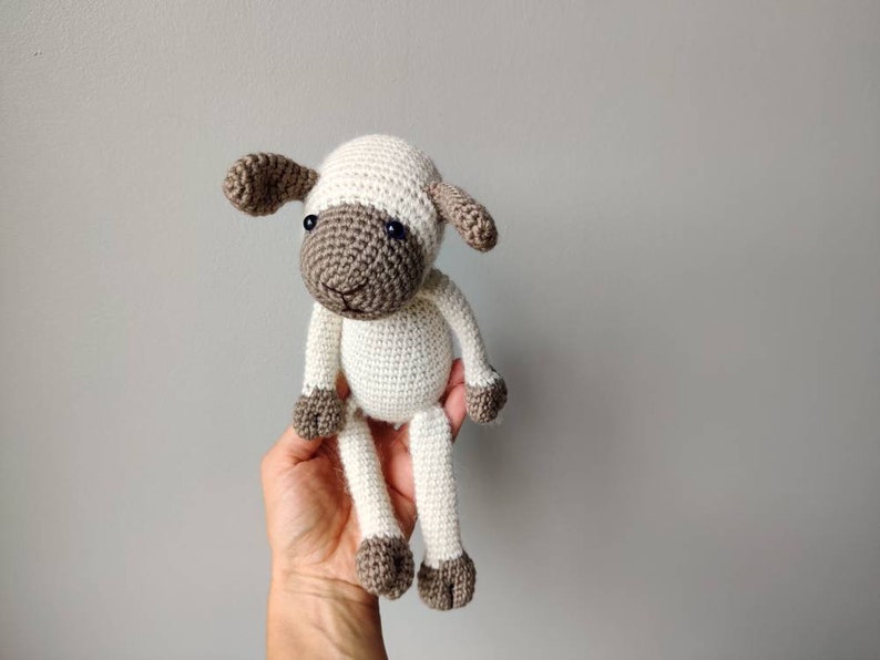 Crochet PATTERN Sheep Toy Amigurumi Lamb Tutorial Instant Download in English US Crochet terms image 8