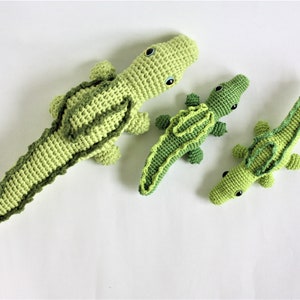 Crocodile Toy Crochet PATTERN Amigurumi Crochet Pattern Printable PDF Tutorial Instant Download In English, Printable image 2