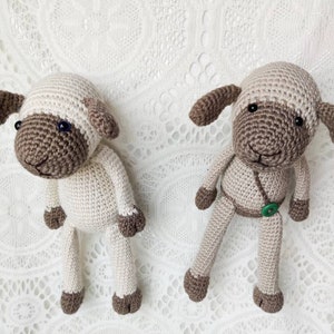 Crochet PATTERN Sheep Toy Amigurumi Lamb Tutorial Instant Download in English US Crochet terms image 7