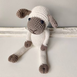 Crochet PATTERN Sheep Toy Amigurumi Lamb Tutorial Instant Download in English US Crochet terms image 5