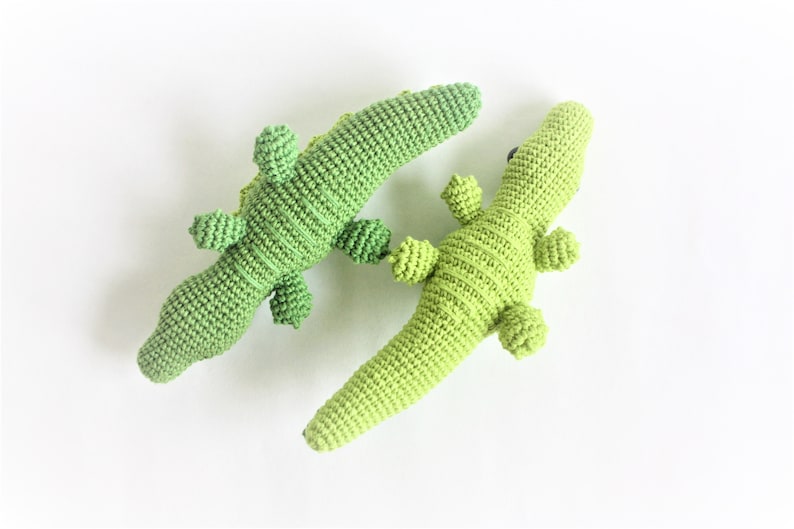 Crocodile Toy Crochet PATTERN Amigurumi Crochet Pattern Printable PDF Tutorial Instant Download In English, Printable image 4