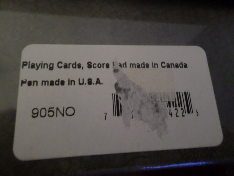 Playing CardsSet TwoGift SetScore PadPenCards Gift