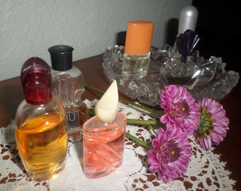 Asst MINI PERFUMES VINTAGE Fragrances/Sold as Set of 6 Only/Many Discontinued