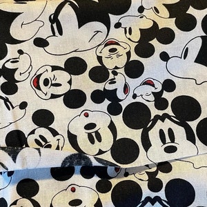 Black and White Mickey Head Ears