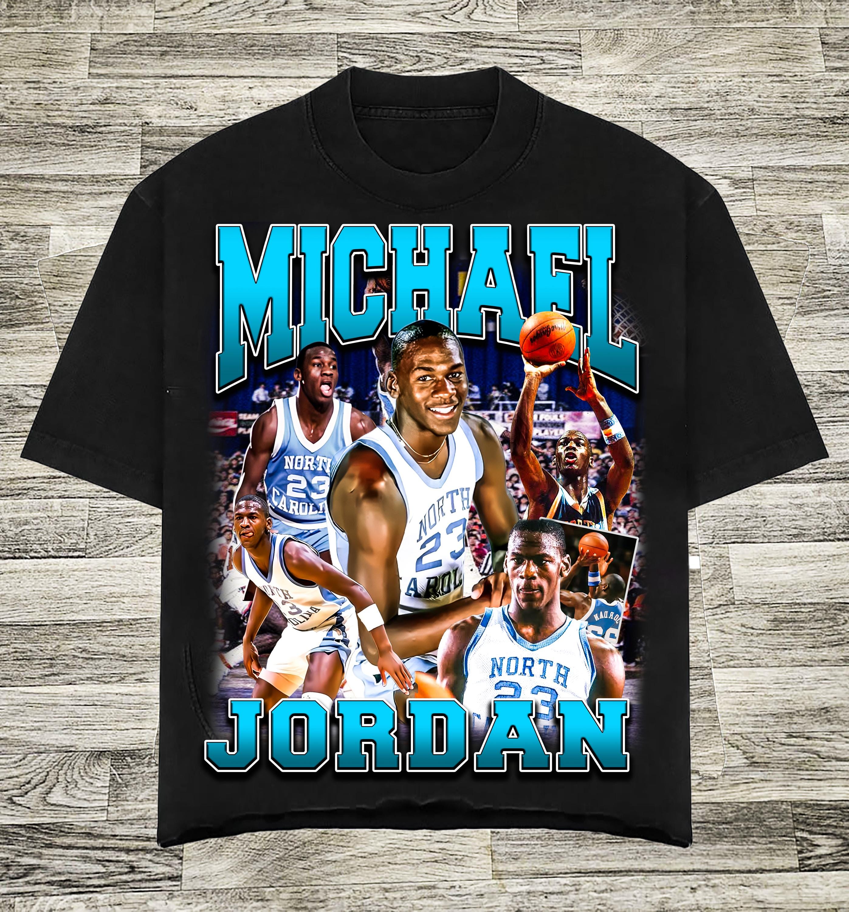 t shirt michael jordan north carolina