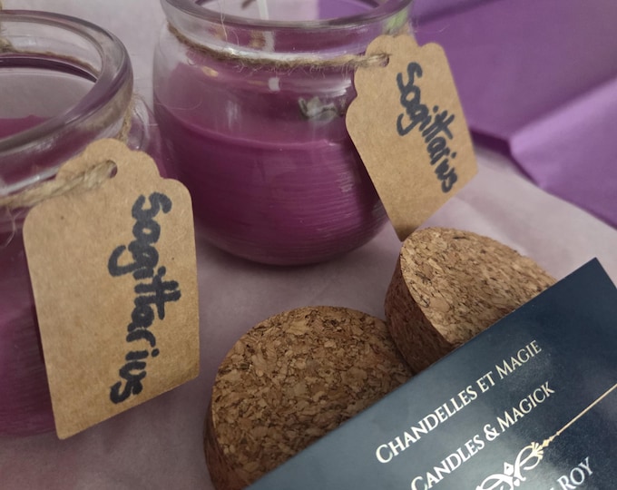 Sagittarius Candle (Sandalwood Scented)