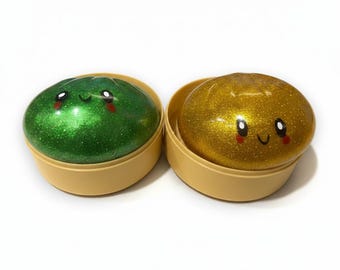 Rainbow Mystery Glitter Dumplings