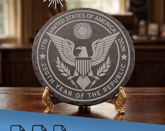 250th Anniversary United States Eagle Seal | America 1776–2026 Patriotic Digital Design | Bonus Template