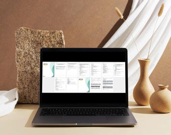 Meeting Agenda Template | Executive Meeting Planner | Project Meeting Agenda | Editable DOCX | PMTales