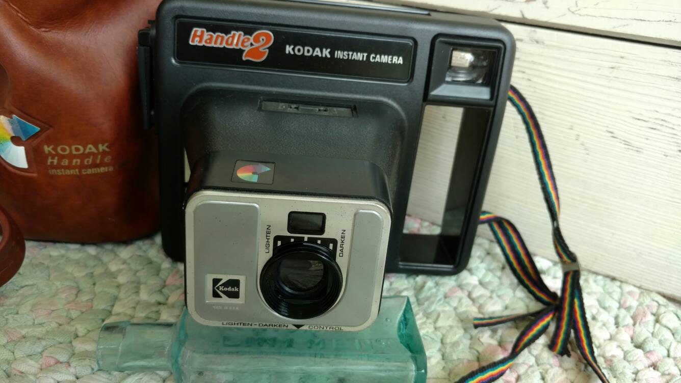 Vintage Kodak Handle 2 Instant Camera Antique Rainbow Kodak Etsy