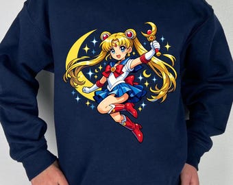 Kids Sweatshirt, Gildan Sweatshirt, Gildan Tshirt, Colorful, Warm Sweater, Modern Design, Lovely, Soft Colors, Anime