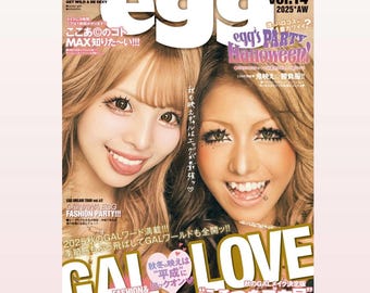 日本 y2k ギャルegg Vol.14 2025 Autumn Winter Japanese Gal Fashion Magazine gyaru Badly in Love