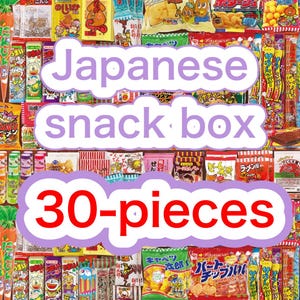 Caja misteriosa de snacks japoneses: surtido de 30 piezas de Japón