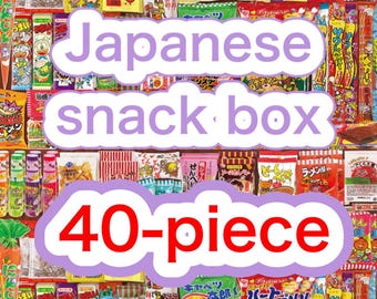 Japanese Snack Mystery Box – 40-Piece Assortment from Japan